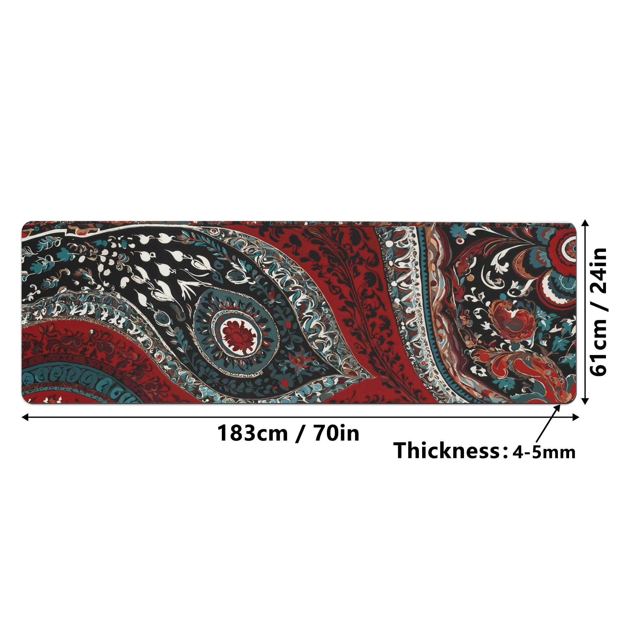 PEACOCK 4mm Yoga Mat - Image 6